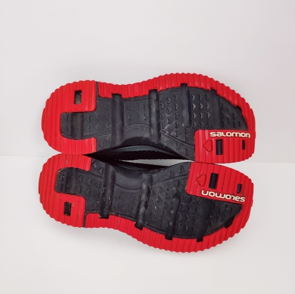 Salomon RX Moc 3.0 Sports Shoes Sneakers in Black & Red Size 7.5 - Picture 8 of 8